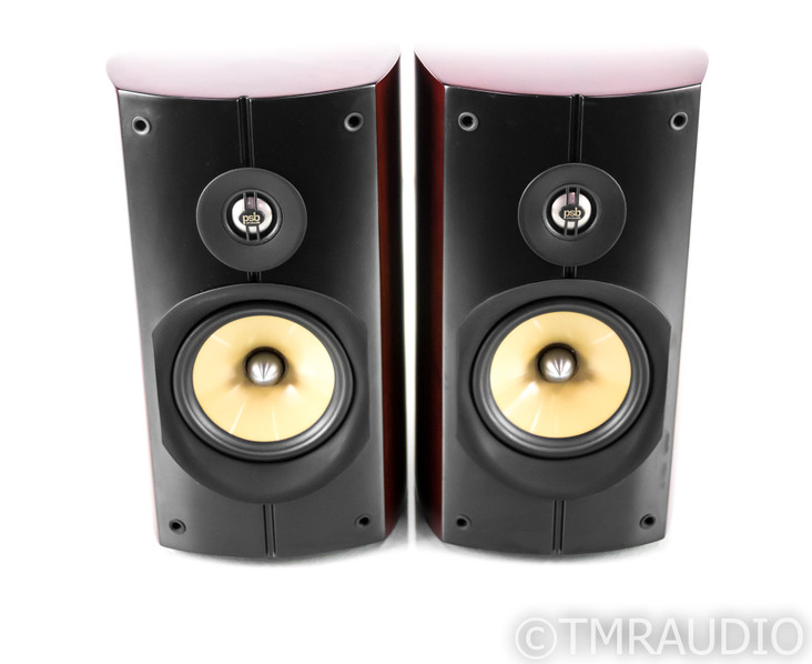 PSB Imagine B Bookshelf Speakers; Cherry Pair