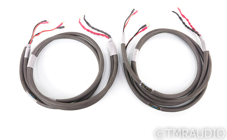 Acoustic Zen Satori Bi-Wire Speaker Cables; 8ft Pair