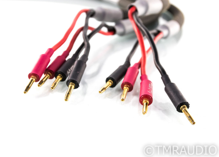 Acoustic Zen Satori Bi-Wire Speaker Cables; 8ft Pair