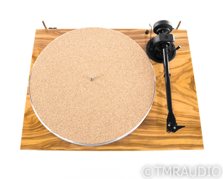 Pro-Ject 1 Xpression Carbon Classic Turntable; w/ Ortofon 2m Silver; Olive