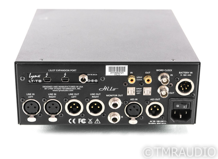 Lynx Hilo/TB DAC / ADC; D/A A/D Converter; LT-Thunderbolt