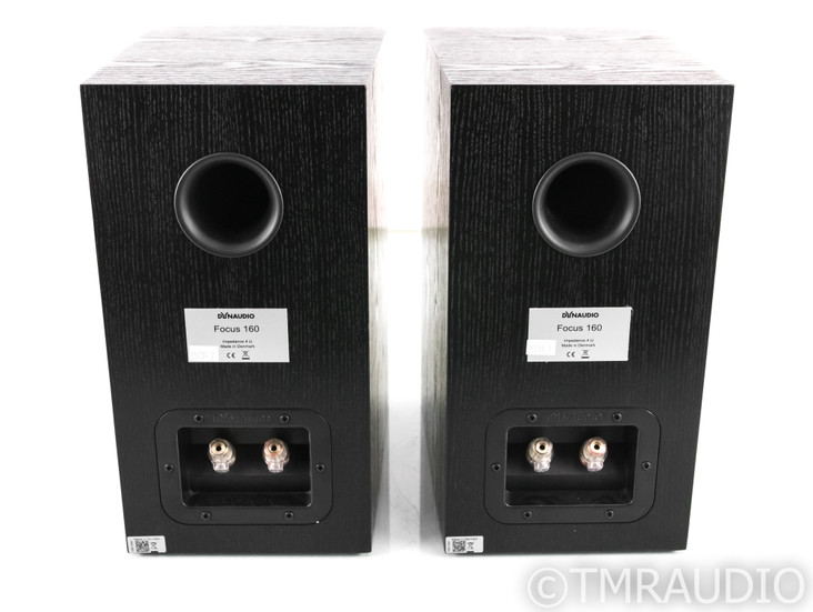 Dynaudio Focus 160 Bookshelf Speakers; Black Pair