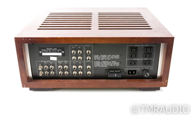 Accuphase C-200X Vintage Stereo Preamplifier; C200X; MM/MC Phono