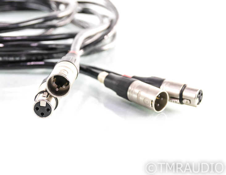 Tice Audio IC-1A TPT Treated XLR Cables; 4.5m Pair Balanced Interconnects