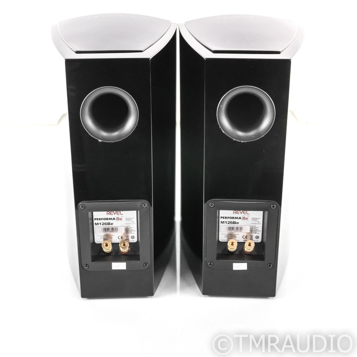 Revel Performa M126Be Bookshelf Speakers; Gloss Black Pair; M-126 Be