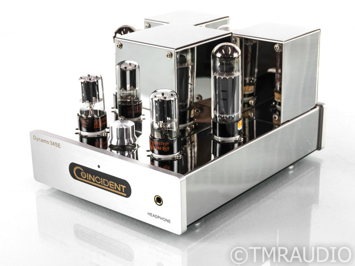 Coincident Dynamo 34SE Stereo Tube Integrated Amplifier; IsoAcoustics Feet (SOLD2)