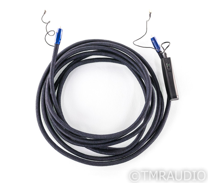 AudioQuest Husky RCA Subwoofer Cable; Single 5m Interconnect w/ Ground; 72v DBS
