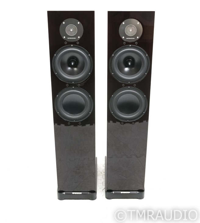 Spendor D7 Floorstanding Speakers; Dark Gloss Pair; D-7 (New / Open Box w/ Warranty)