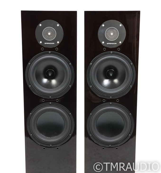 Spendor D7 Floorstanding Speakers; Dark Gloss Pair; D-7 (New / Open Box w/ Warranty)