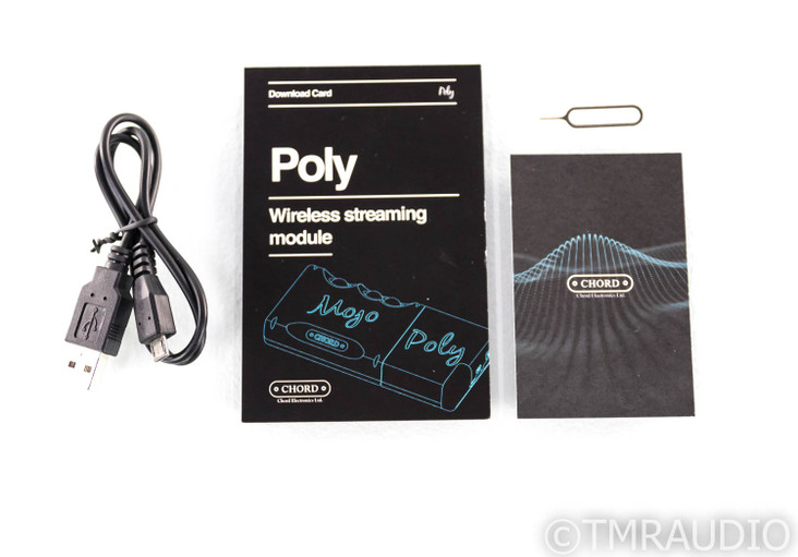 Chord Electronics Poly Wireless Streamer for Mojo Dac; Demo w/ Full Warranty (SOLD)