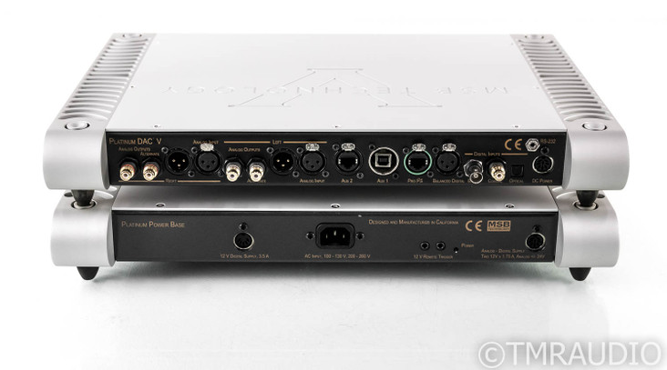 MSB Signature DAC V w/ Diamond Power Base; D/A Converter; Femto Clock; Pro I2S