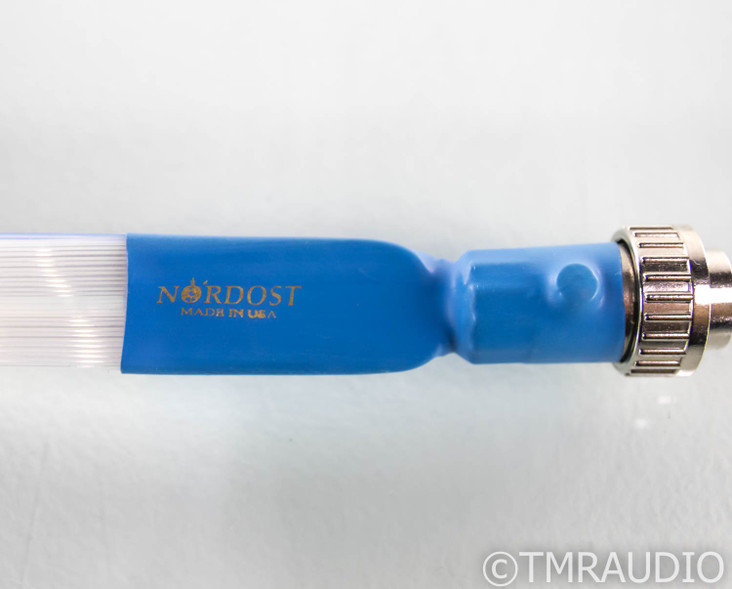 Nordost Flatline Blue Heaven DIN - RCA Cables; 1m Pair Interconnects