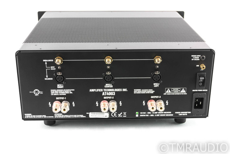 ATI AT4003 3 Channel Power Amplifier; Signature Series