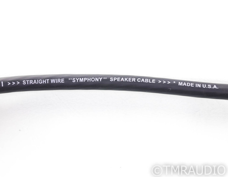 Straight Wire Symphony Bi-Wire Speaker Cables; 3m Pair