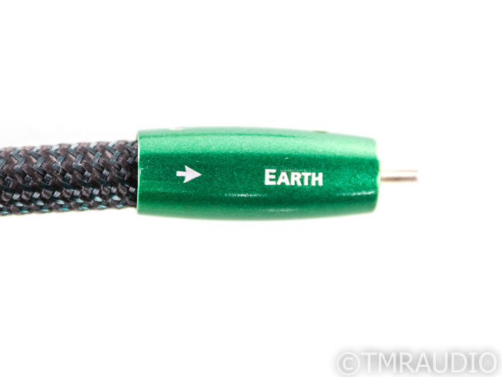 AudioQuest Earth RCA Cables; 1m Pair Interconnects; 72v DBS (SOLD2)