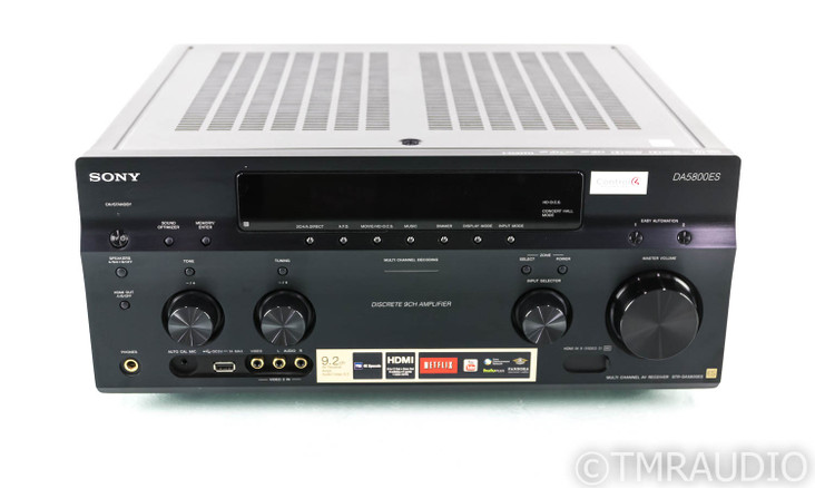 Sony STR-DA5800ES 9.2 Channel Home Theater Receiver; STRDA5800ES; 4K UHD; Remote