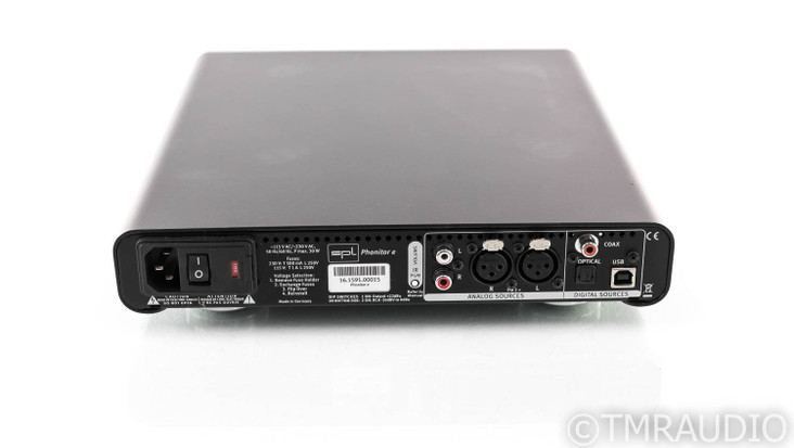 SPL Phonitor e Headphone Amplifier; 192kHz DAC (Open Box; Full Warranty)