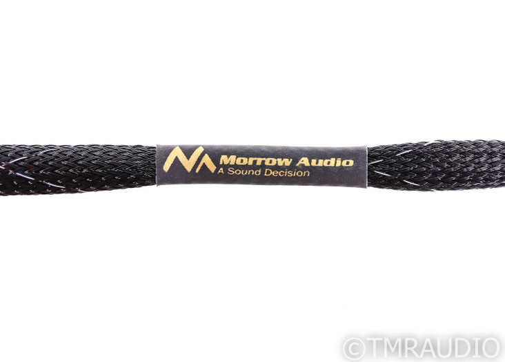 Morrow Audio MA3 XLR Cables; 2.5m Pair Balanced Interconnects