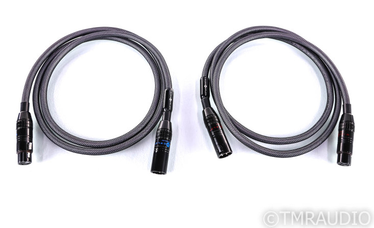 WireWorld Silver Eclipse 6 XLR Cables; 1.5m Pair Balanced Interconnects