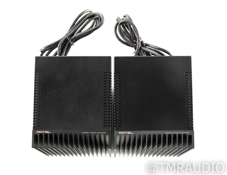 Rotel RMB-100 Mosfet Mono Power Amplifier; Pair; RMB100