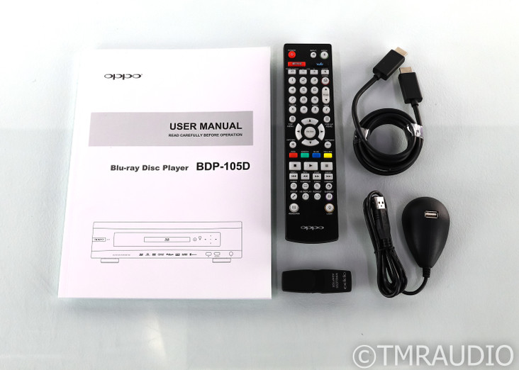 Oppo BDP-105D Universal Blu-Ray Player; BDP105D; Darbee Edition; Remote (SOLD4)