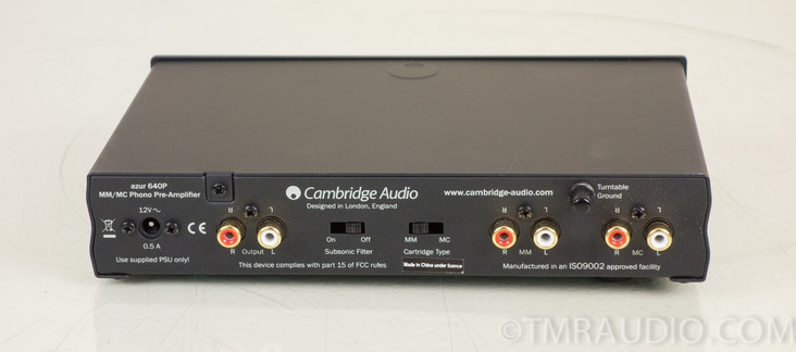Cambridge Audio Azur 640P MM / MC Phono Preamplifier in Box
