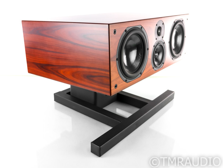 Aerial Acoustics CC5 Center Channel Speaker w/ Sound Anchor Stand; CC-5; Rosewood