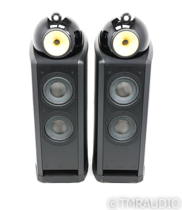 B&W Nautilus 802N Floorstanding Speakers; Black Pair; 802-N