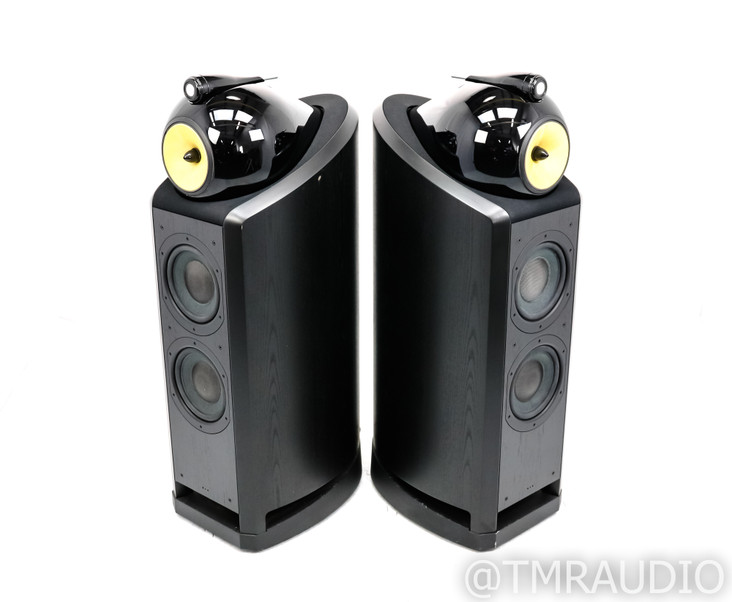 B&W Nautilus 802N Floorstanding Speakers; Black Pair; 802-N