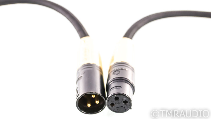 McIntosh CBA1M XLR Cables; 1m Pair Balanced Interconnects; CBA-1M