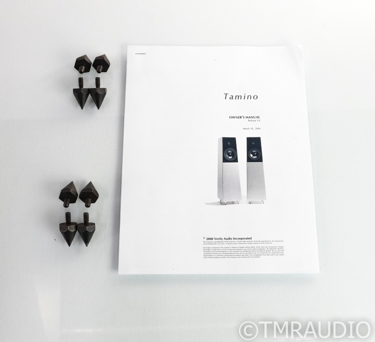 Verity Audio Tamino X2 Floorstanding Speakers; Gloss Black Pair