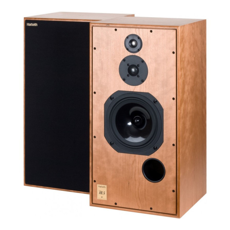 Harbeth Super HL5+ XD Loudspeaker, cherry pair