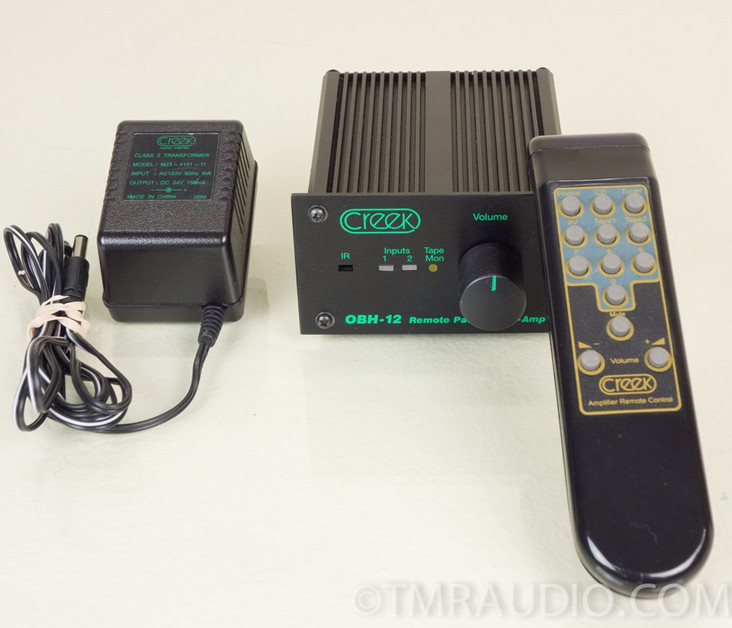 Creek OBH-12 Remote Passive Preamplifier / Pre-Amp in Factory Box