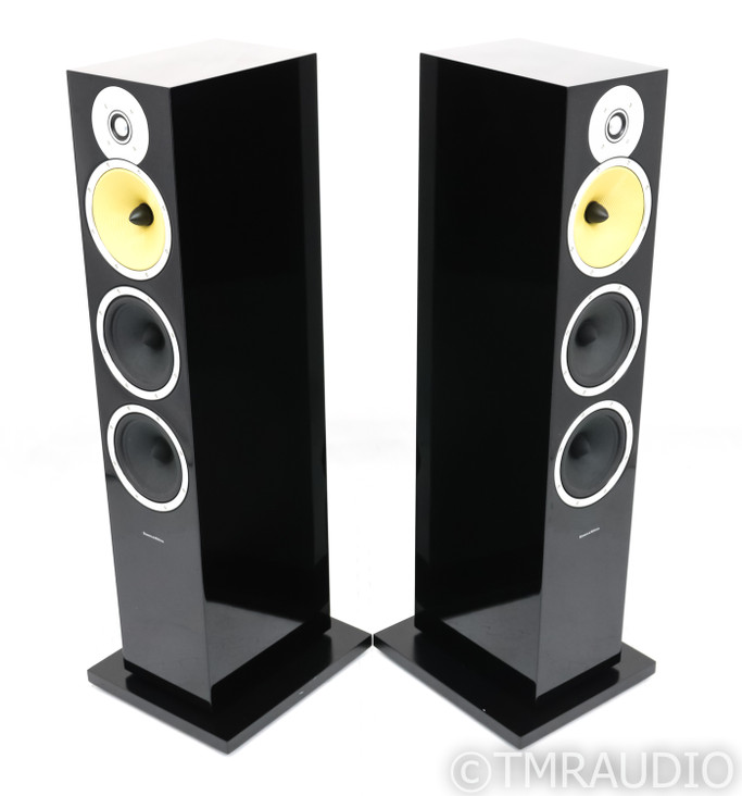 B&W CM9 Floorstanding Speakers; Gloss Black Pair; CM-9 (SOLD)