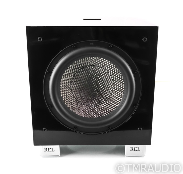 REL Carbon Limited 12" Powered Subwoofer; Gloss Black; Ltd.