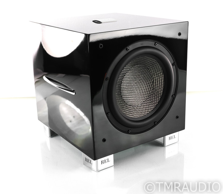 REL Carbon Limited 12" Powered Subwoofer; Gloss Black; Ltd.