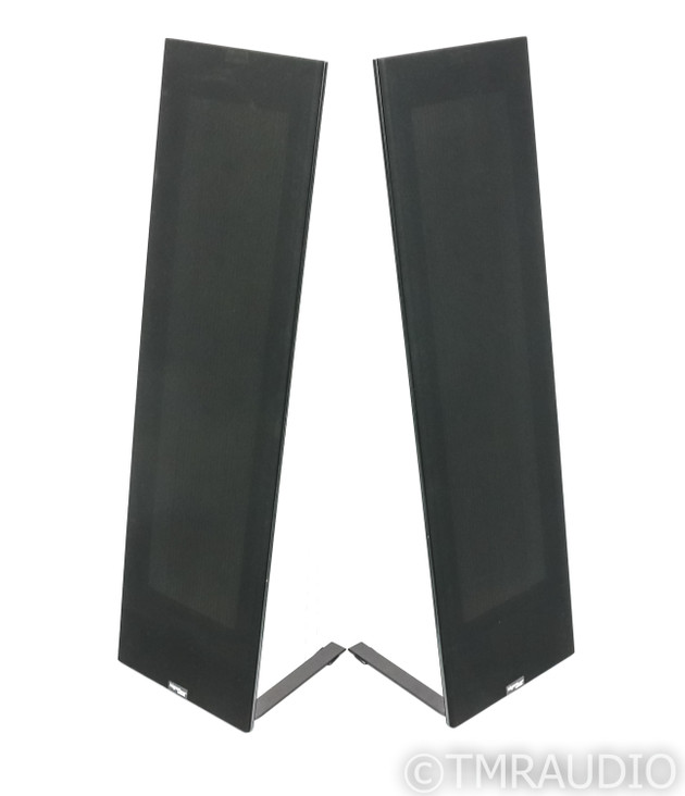 Magnepan MMG Floorstanding Planar Speakers; Black Pair w/ Sound Anchor Stands