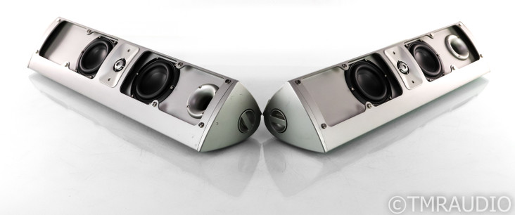 PSB VisionSound VS300 On-Wall Speakers; Silver Pair; VS-300