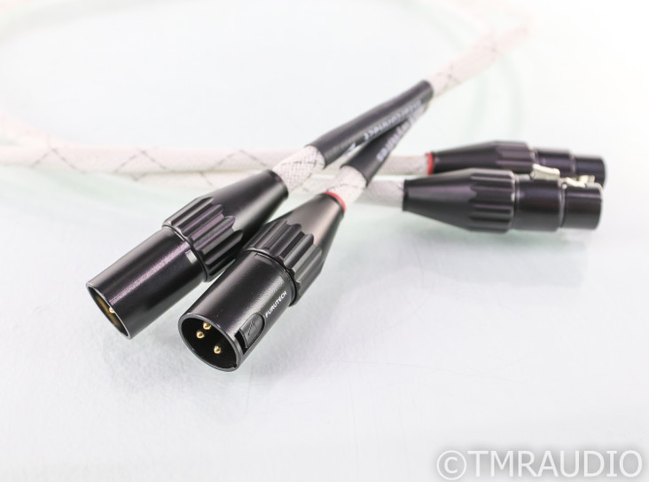 WyWires Platinum Series XLR Cables; 4ft Pair Balanced Interconnects