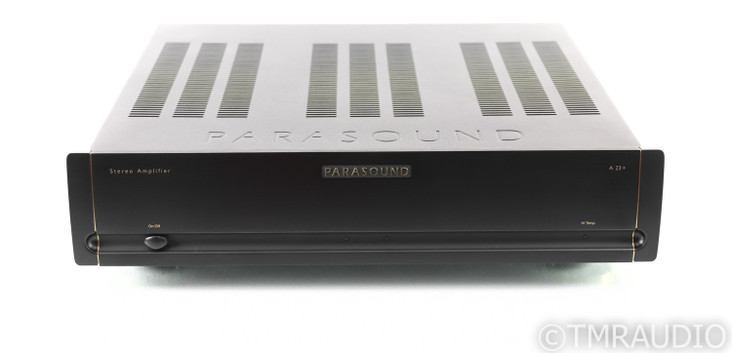 Parasound Halo A23+ Stereo Power Amplifier; A-23+; Black