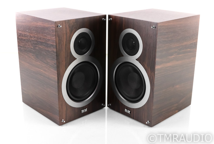 ELAC Debut B6 Bookshelf Speakers; Walnut Pair; DB61
