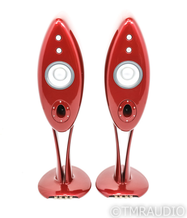 Vivid Audio Oval B1 Floorstanding Speakers; Barolo Red Pair (No Grills)