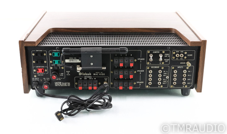 McIntosh MAC 4100 Vintage Stereo Receiver; MAC-4100; Serviced