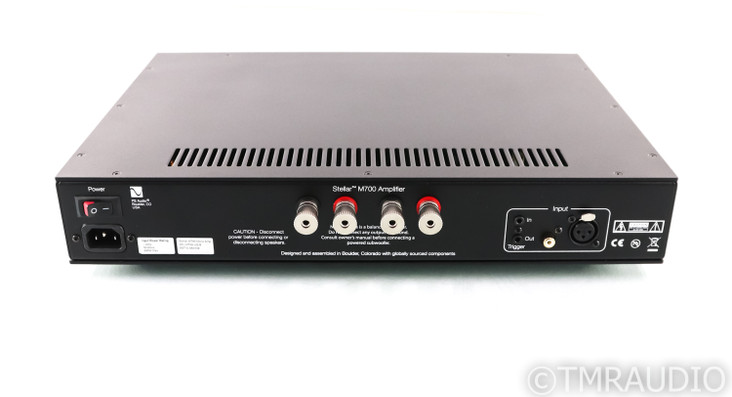 PS Audio Stellar M700 Mono Power Amplifier; Single; Black; M-700 (Used)