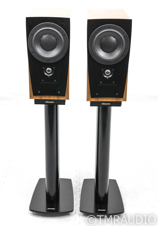 Dynaudio Contour S 1.4 LE Bookshelf Speakers; Walnut Pair w/ Stand 6 Stands