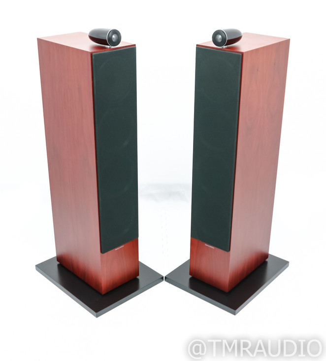 B&W CM10 S2 Floorstanding Speakers; Rosenut Pair; CM-10