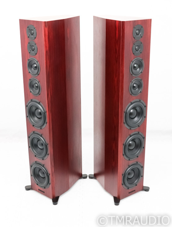 Bryston Model T Passive Floorstanding Speakers; Rosewood Pair w/ Bases