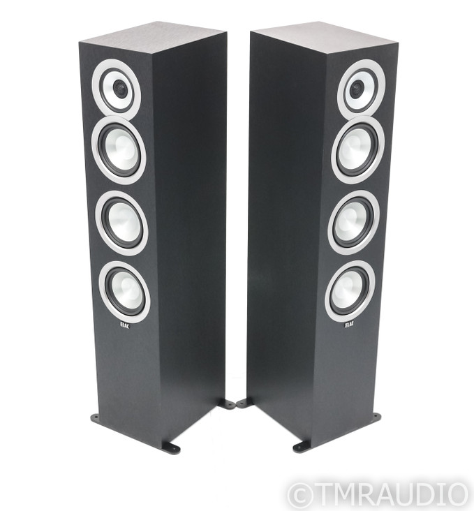 Elac Uni-Fi UF51 Floorstanding Speakers; UF-5; Black Pair