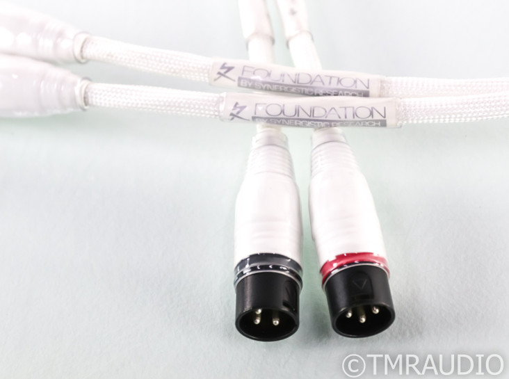 Synergistic Research Foundation XLR Cables; 1m Pair Balanced Interconnects