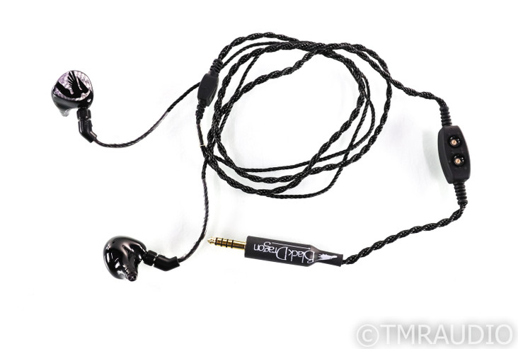 Jerry Harvey Roxanne Universal In-Ear Headphones; Earbuds; IEM; Black / Silver